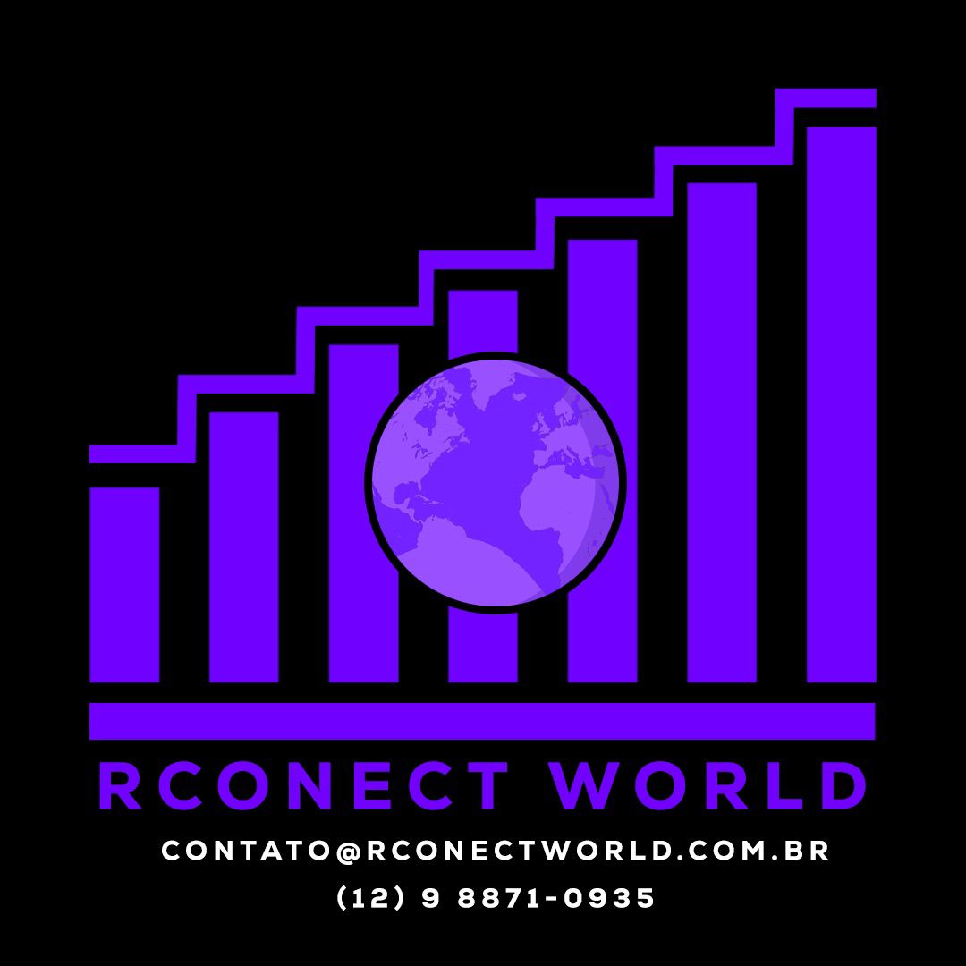 Identidade visual RCONECT WORLD